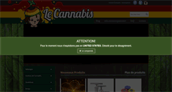 Desktop Screenshot of graine.de.cannabis.grainemarihuana.fr